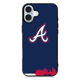 Atlanta Braves iPhone 16 Plus Case QC9491