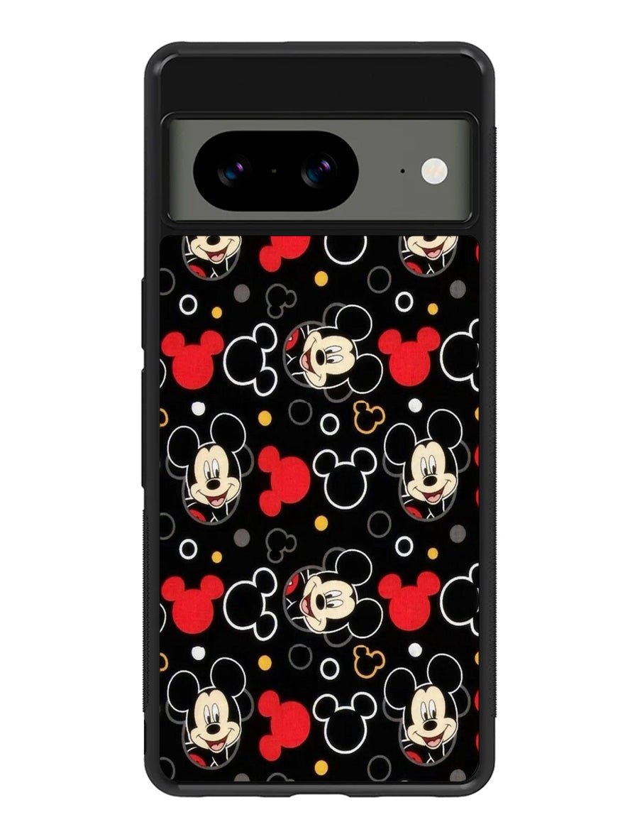 Mickey Mouse Black Google Pixel 8A Case QC9506