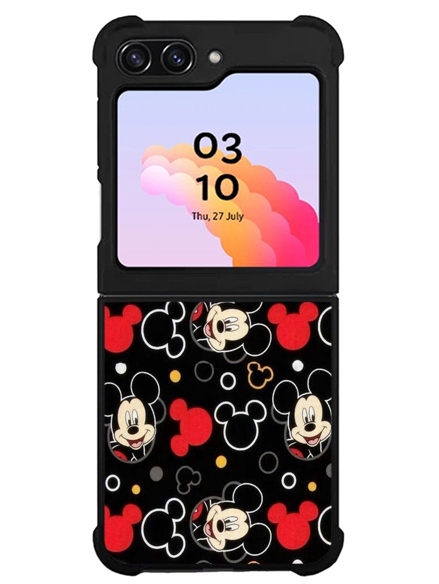 Mickey Mouse Black Samsung Galaxy Z Flip 5 5G 2023 Case OV9506