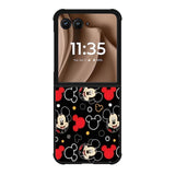 Mickey Mouse Black Motorola Moto RAZR Plus 2025 Case OV9506