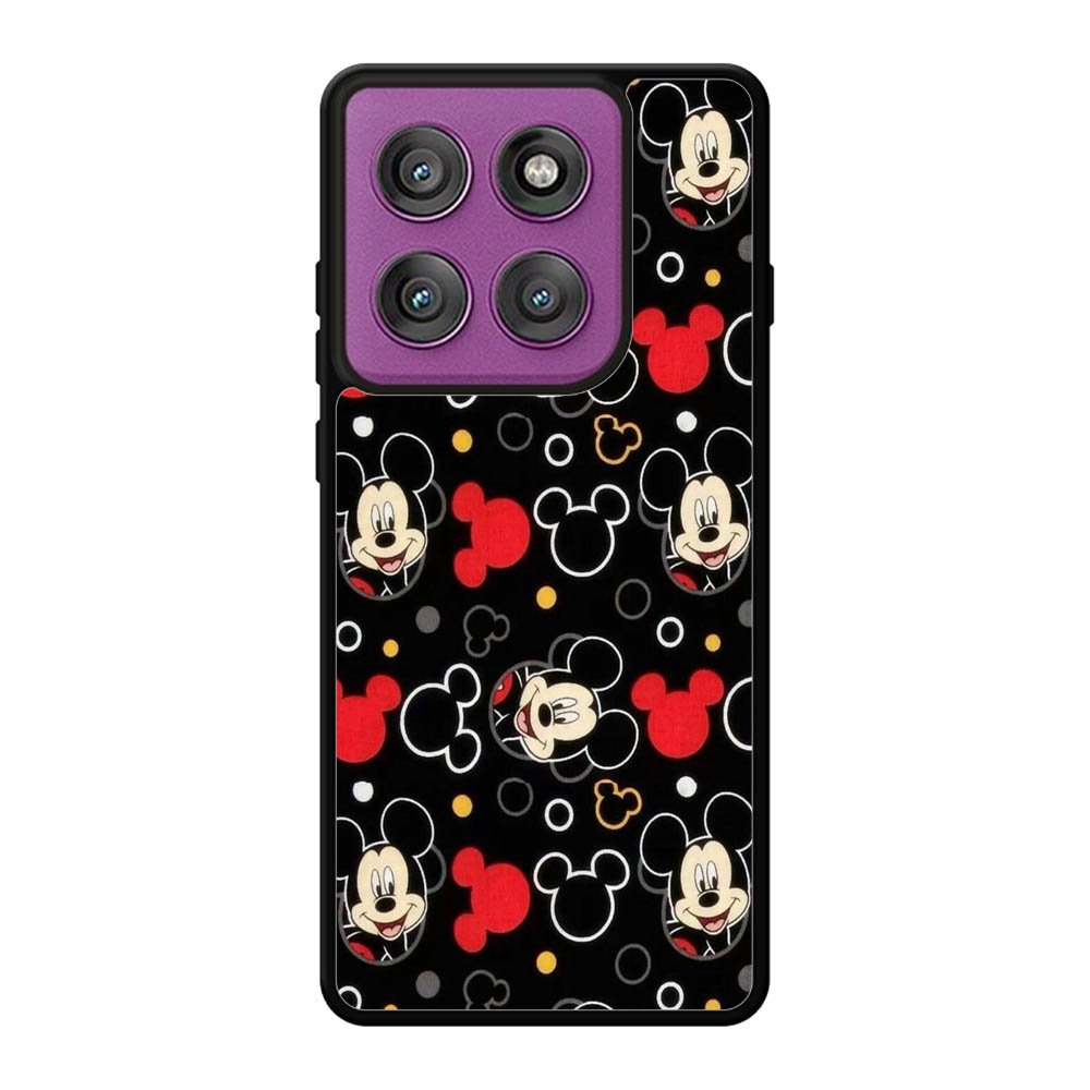 Mickey Mouse Black Motorola Moto Edge 60 Pro Case OV9506