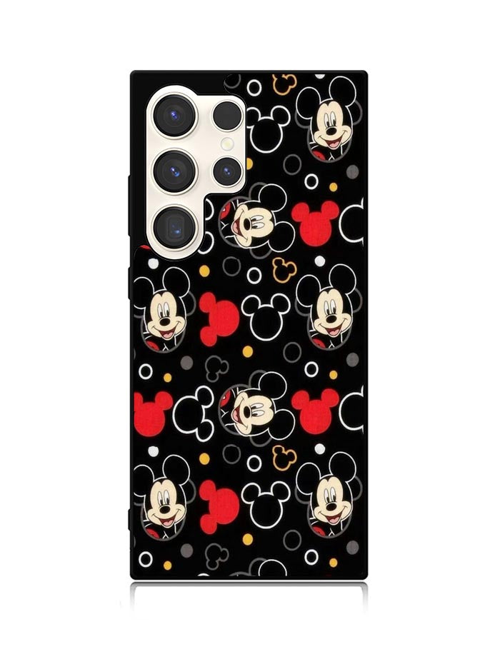 Mickey Mouse Black Samsung Galaxy S23 Ultra 5G Case QC9506