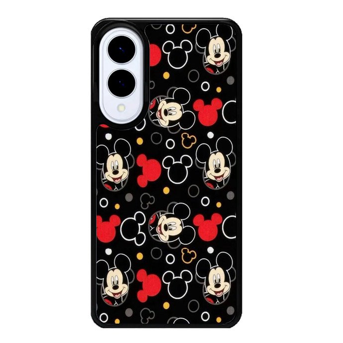 Mickey Mouse Black Samsung Galaxy S25 Edge 5G Case OV9506