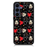 Mickey Mouse Black Samsung Galaxy S25 FE Case OV9506