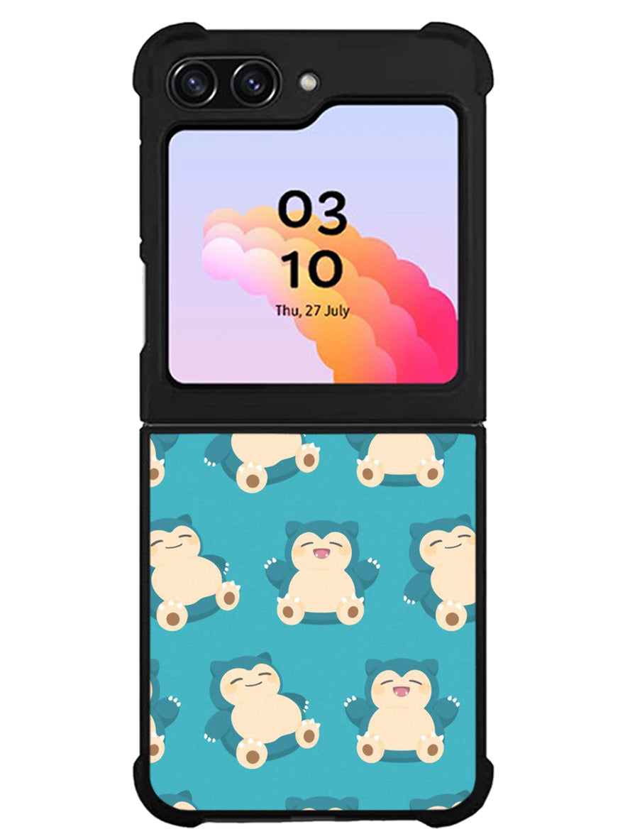 Snorlax Collage Samsung Galaxy Z Flip 5 5G 2023 Case
