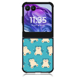 Snorlax Collage Motorola Moto Razr Plus 2024 , Moto Razr+ 2024 Case