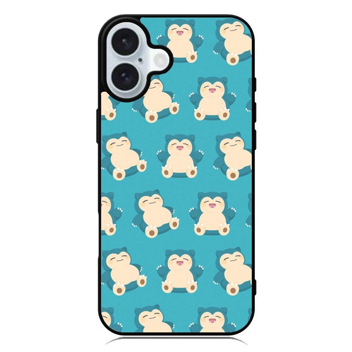 Snorlax Collage iPhone 16 Case