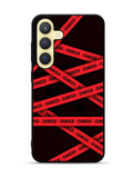 Red Danger Tape Samsung Galaxy S25 5G Case OV9533