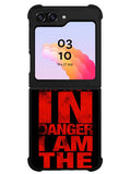 Red Danger Samsung Galaxy Z Flip 5 5G 2023 Case OV9534