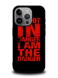 Red Danger iPhone 16 Pro Max Case OV9534
