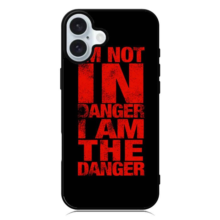 Red Danger iPhone 16 Case QC9534
