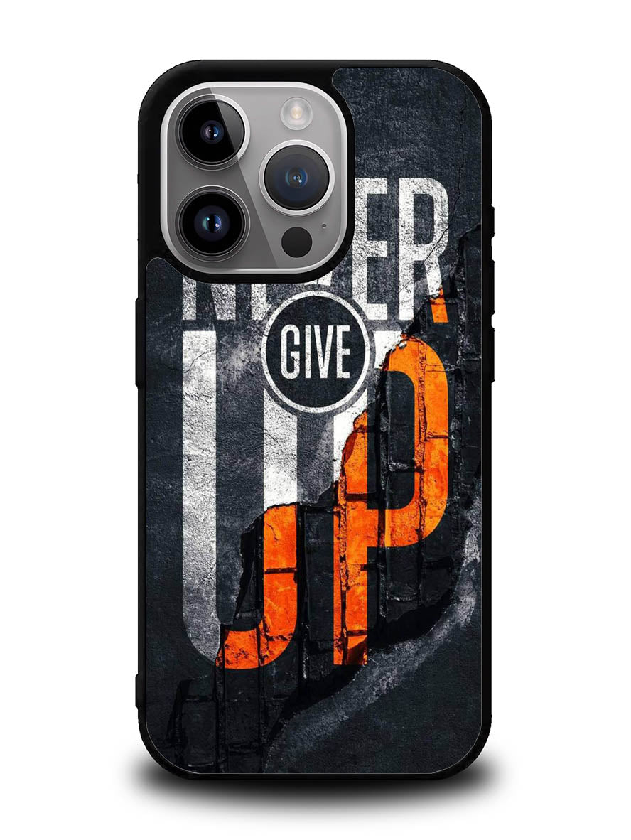 Never give up iPhone 16 Pro Max Case OV9529