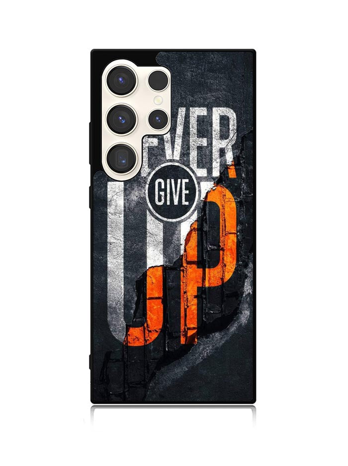 Never give up Samsung Galaxy S23 Ultra 5G Case QC9529