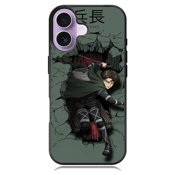 Levi ackerman iPhone 17 Case OV9526