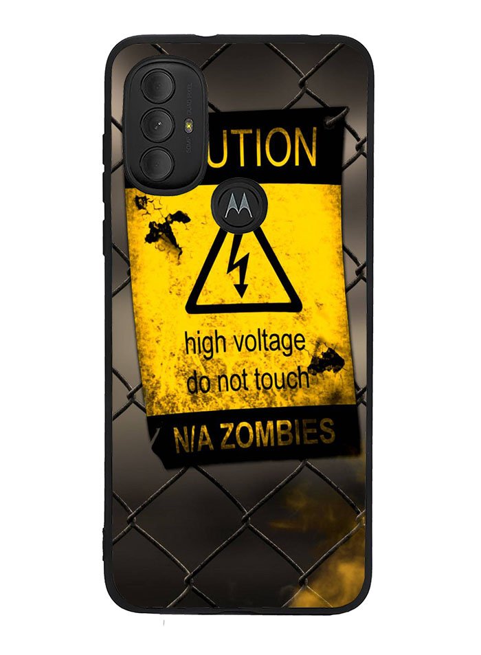 Caution Motorola Moto G Pure 2021 , Moto G Power 2022 Case OV9519