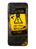 Caution Motorola Moto G Pure 2021 , Moto G Power 2022 Case OV9519