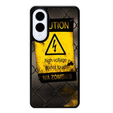 Caution Samsung Galaxy S25 Edge 5G Case OV9519
