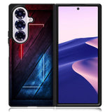 Red and blue Samsung Galaxy Z Fold 7 Case OV9532