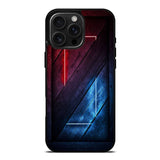 Red and blue iPhone 16 Pro Max Case OV9532