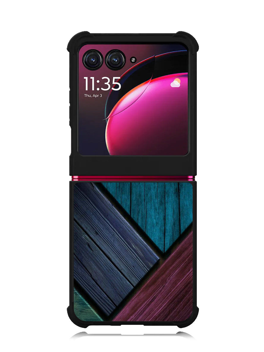 Color of Wood Motorola Moto Razr Plus 2023 , Moto Razr+ 2023 Case