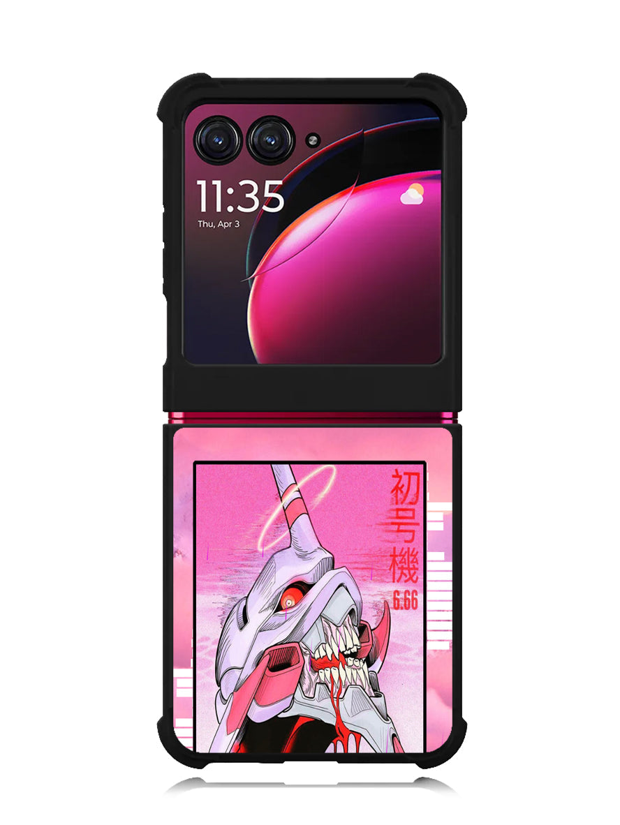 Aesthetic Evangelion Motorola Moto Razr Plus 2023 , Moto Razr+ 2023 Case