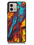 Orange And Blue Fluid Motorola Moto G Stylus 5G 2023 Case OV9586