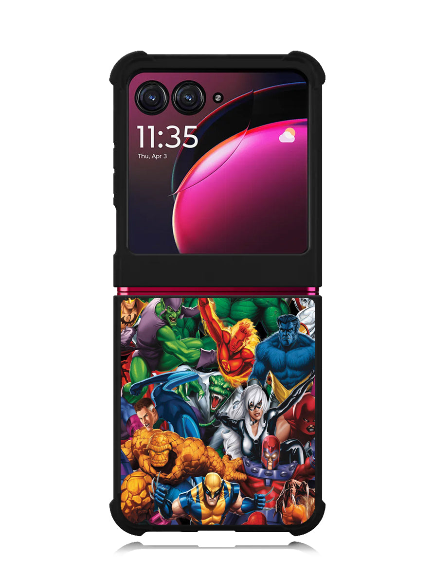 Marvel Heroes 4th Motorola Moto Razr Plus 2023 , Moto Razr+ 2023 Case