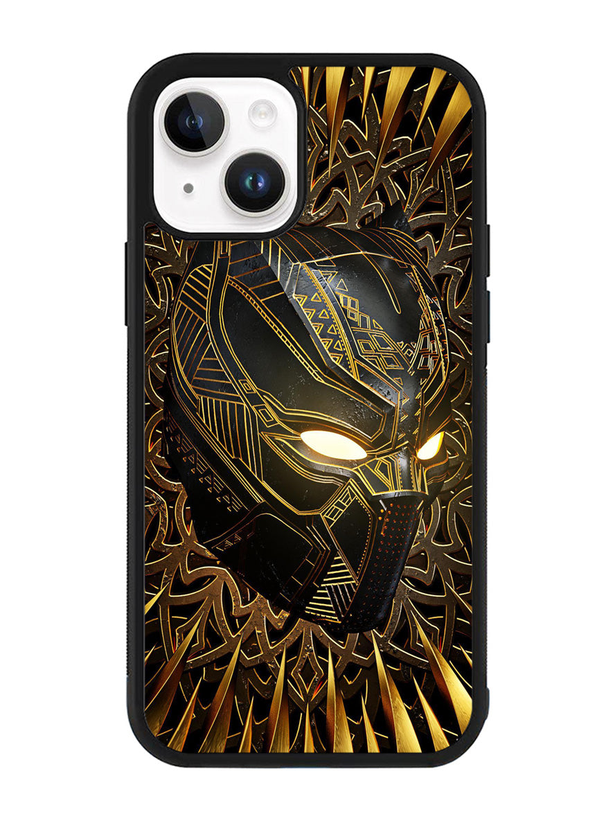 black panther gold iPhone 14 Plus Case QC9556