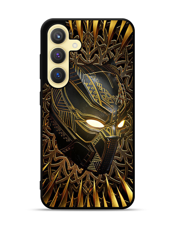 black panther gold Samsung Galaxy S24 FE 5G Case OV9556