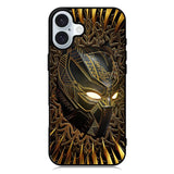 black panther gold iPhone 16 Case QC9556