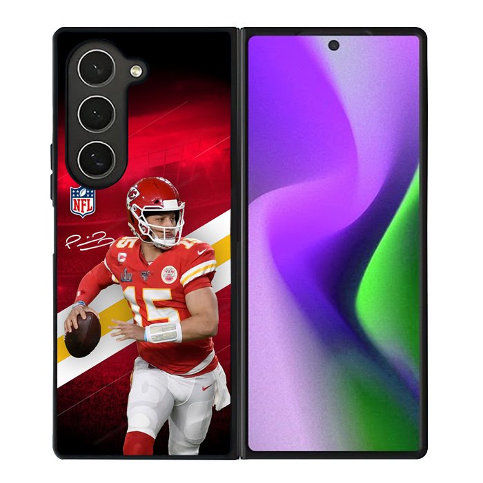 Patrick Mahomes 4th Samsung Galaxy Z Fold 6 Case