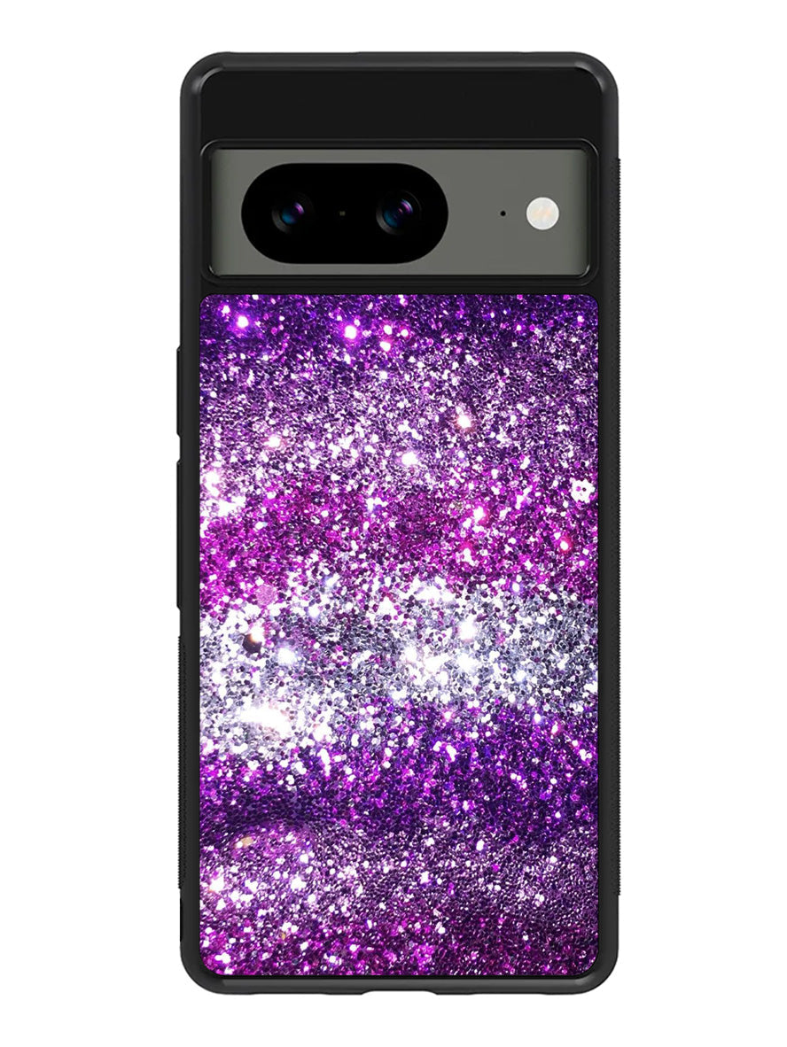 Pink Purple Silver Google Pixel 8A Case QC9553