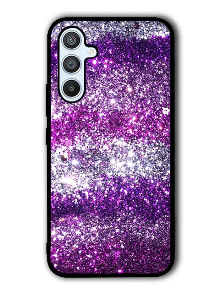 Pink Purple Silver Samsung Galaxy A14 5G Case QC9553