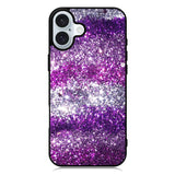 Pink Purple Silver iPhone 16 Case QC9553