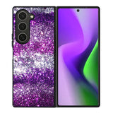 Pink Purple Silver Samsung Galaxy Z Fold 6 5G 2024 Case OV9553