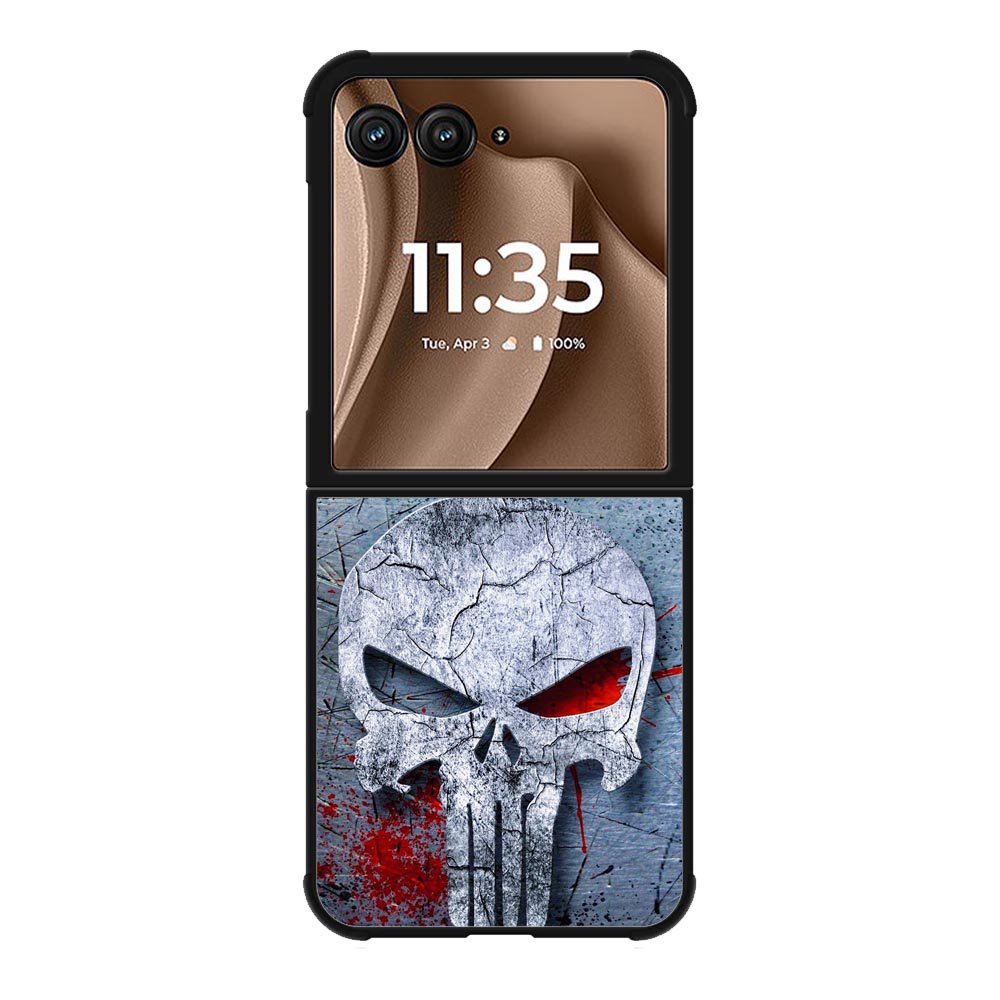 Punisher Logo Motorola Moto RAZR Plus 2025 Case OV9550