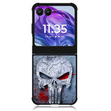 Punisher Logo Motorola Moto Razr Plus 2024 , Moto Razr+ 2024 Case OV9550