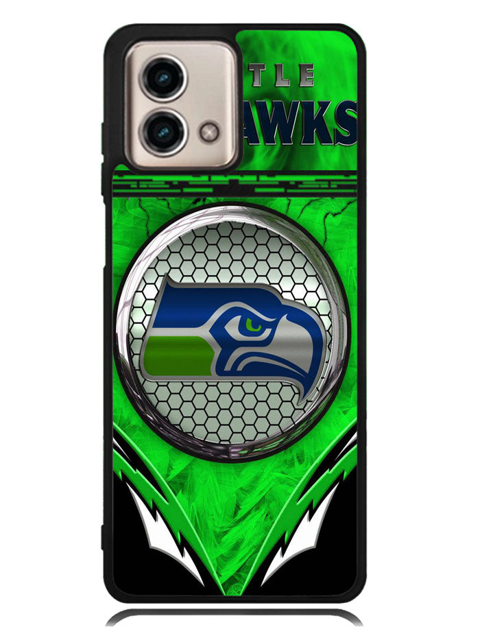 Seattle Seahawks Logo 2nd Motorola Moto G Stylus 5G 2023 Case