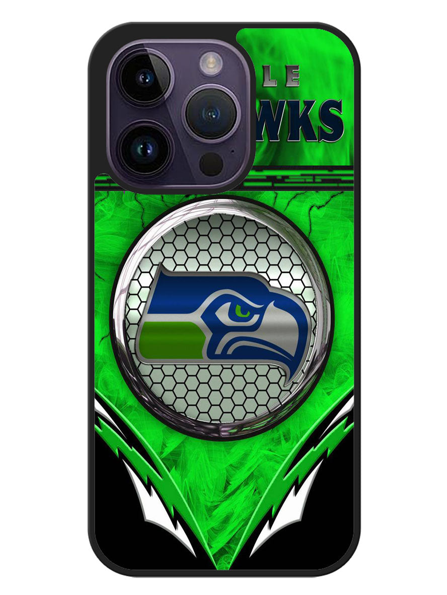 Seattle Seahawks Logo 2nd iPhone 14 Pro Case