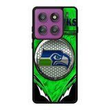 Seattle Seahawks Logo 2nd Motorola Moto Edge 60 Pro Case