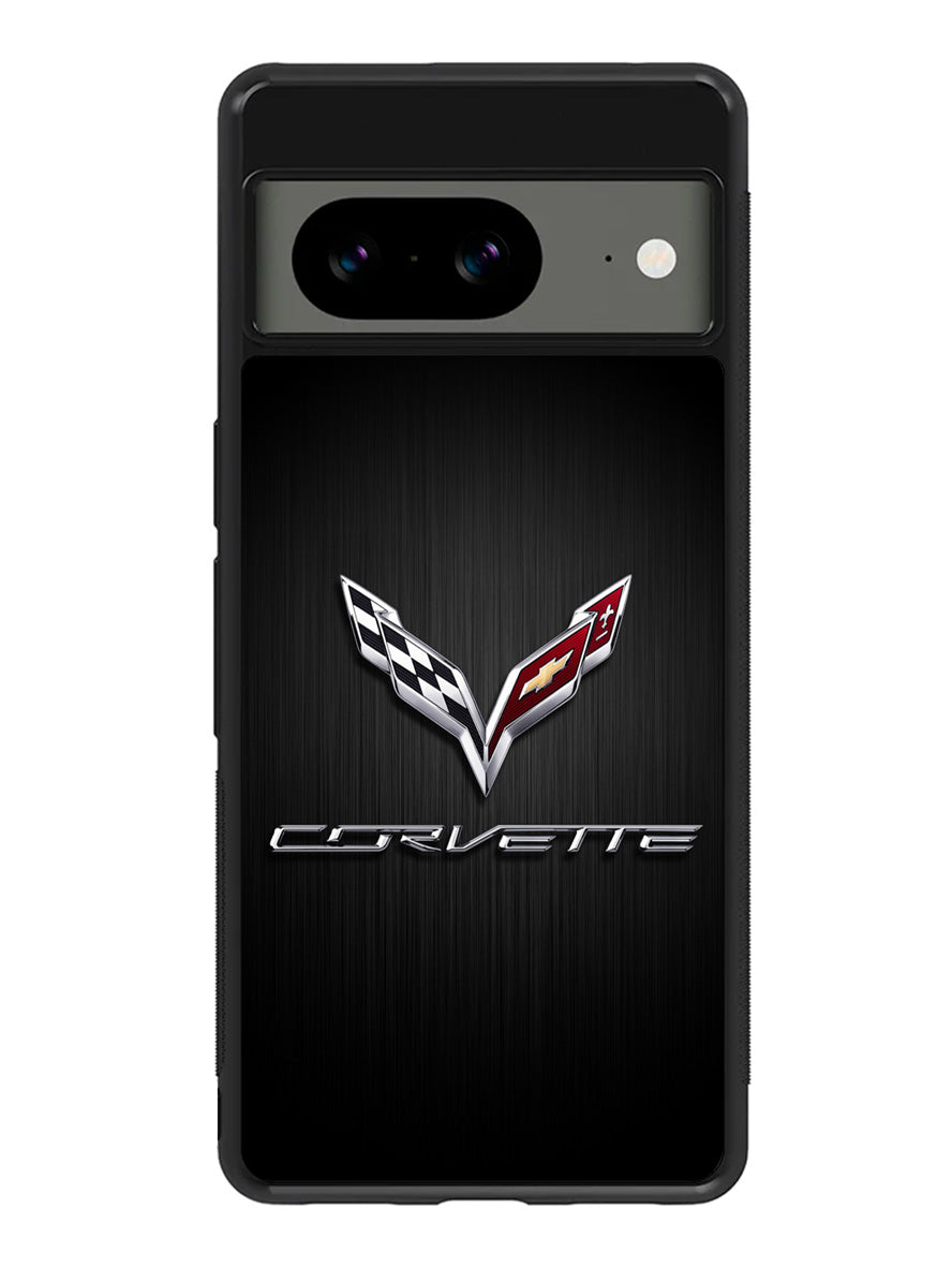 Corvette Logo Google Pixel 8A Case QC8961