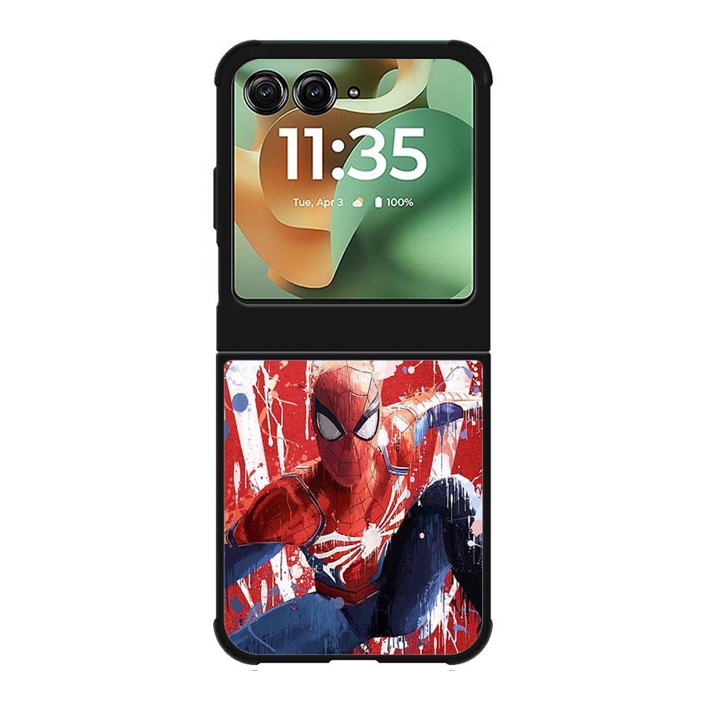 Spiderman Painted Motorola Moto RAZR 2025 Case OV8949