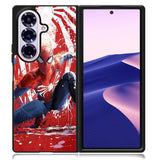 Spiderman Painted Samsung Galaxy Z Fold 7 Case OV8949