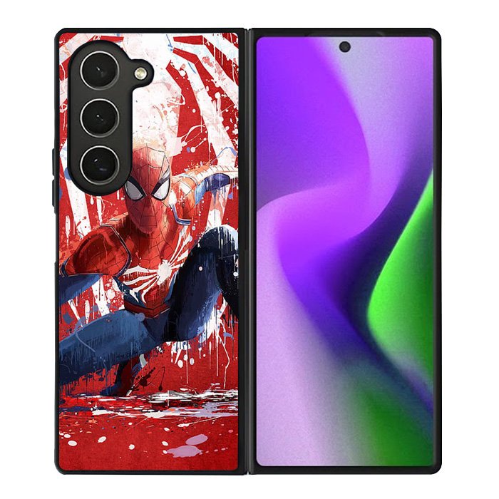 Spiderman Painted Samsung Galaxy Z Fold 6 5G 2024 Case OV8949