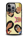Bobs burger Family iPhone 16 Pro Max Case OV8996