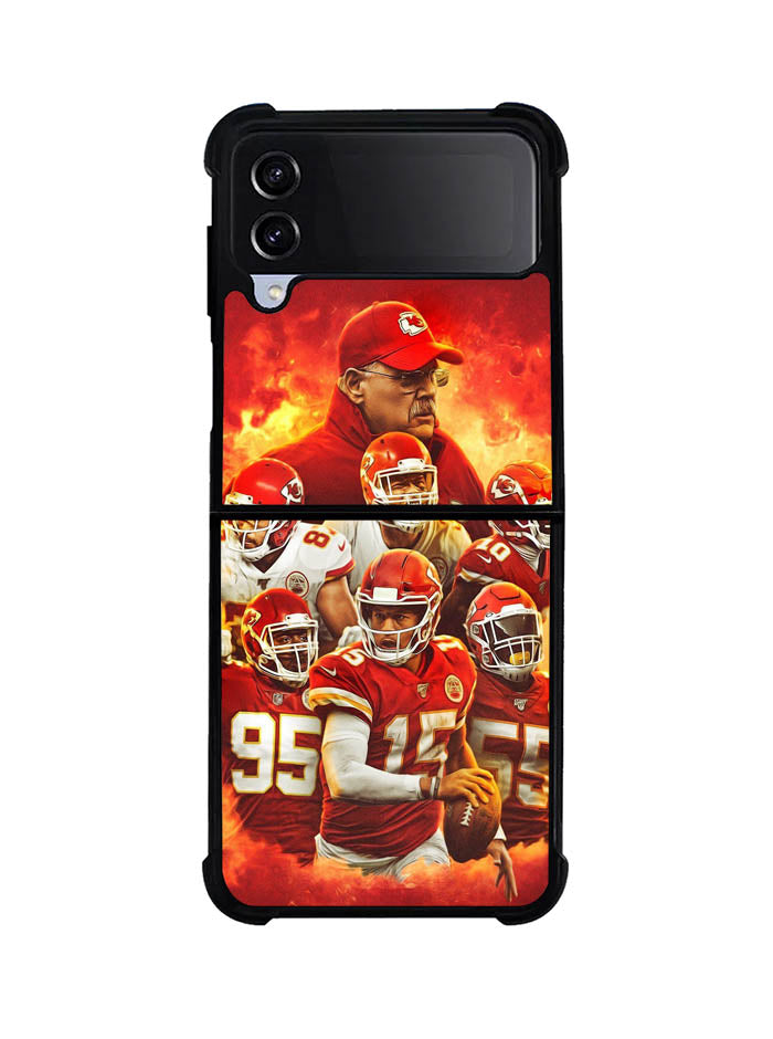 Kansas City Chiefs 15th Samsung Galaxy Z Flip 4 5G 2022 Case