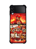 Kansas City Chiefs 15th Samsung Galaxy Z Flip 4 5G 2022 Case