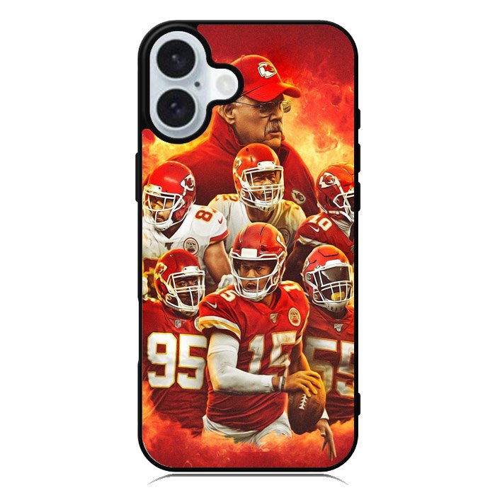 Kansas City Chiefs 15th iPhone 16 Plus Case