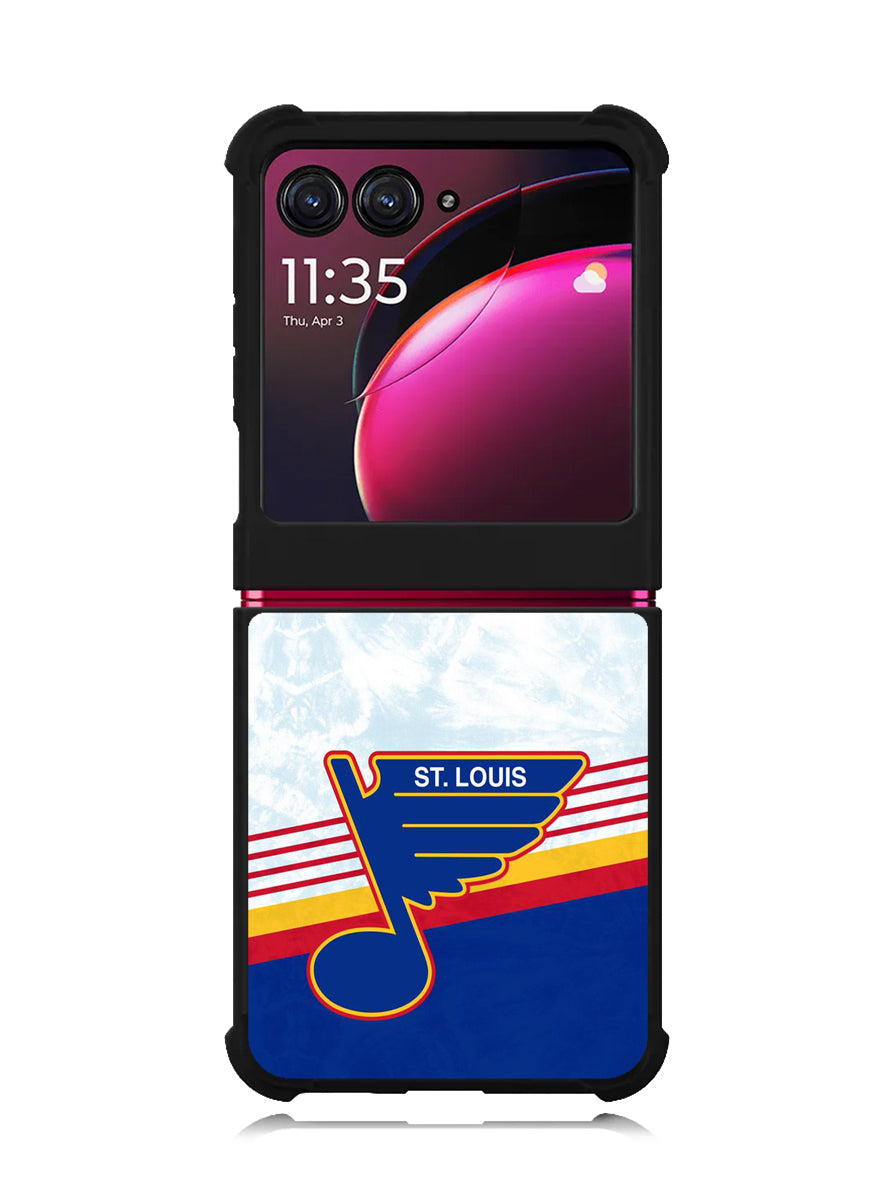 St Louis Blues Logo Motorola Moto Razr Plus 2023 , Moto Razr+ 2023 Case OV8991