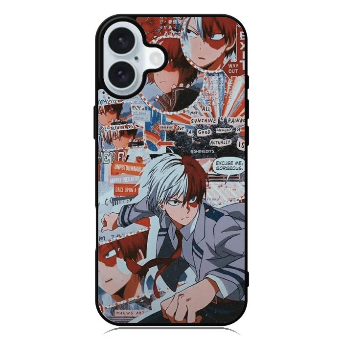 Todoroki Shouto iPhone 16 Plus Case QC8979